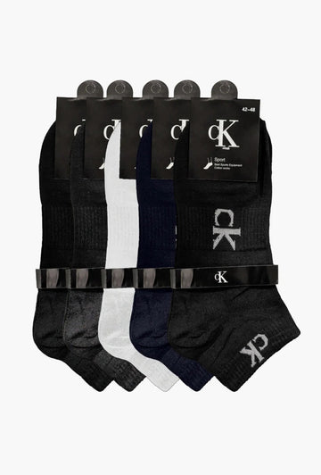 C k Ankle Socks (Pack of 5)