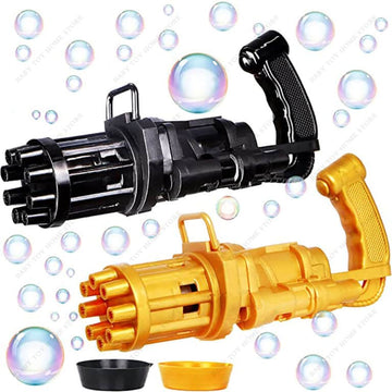 Automatic Bubble Gatling Gun 8-Holes Bubble Machine Bubble